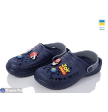 Кроки дитячі на літо (8 пар р.30-35) синій  "LUCKY"