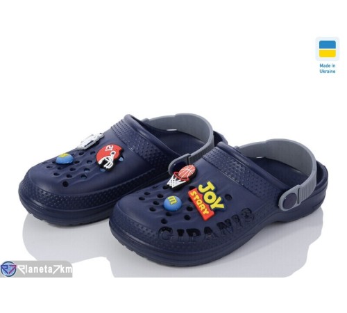 Кроки дитячі на літо (8 пар р.30-35) синій  "LUCKY"