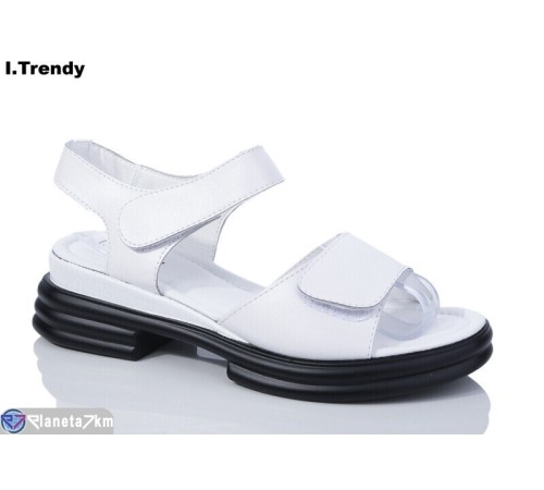 Босоніжки жіночі на літо (8 пар р.36-41) білий  "Trendy"