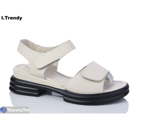 Босоніжки жіночі на літо (8 пар р.36-41) бежевий  "Trendy"