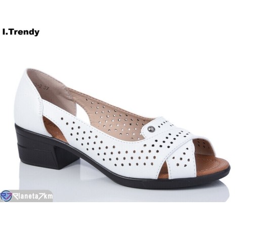 Босоніжки жіночі на літо (8 пар р.36-41) білий "Trendy" Босоніжки жіночі на літо (8 пар р.36-41) білий "Trendy"