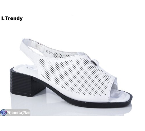 Босоніжки жіночі на літо (8 пар р.36-41) білий  "Trendy"