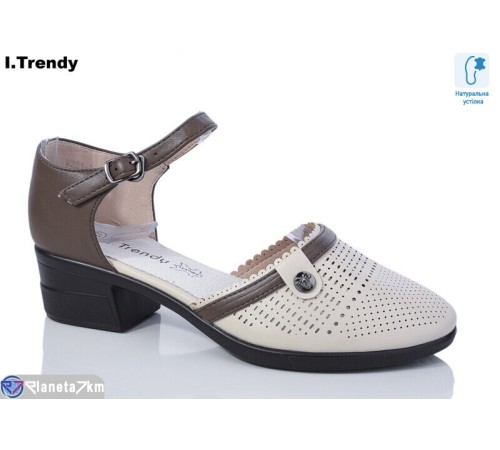 Туфлі жіночі на літо (8 пар р.36-41) бежевий  "Trendy"