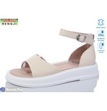 Босоніжки жіночі на літо (8 пар р.36-41) бежевий  "HENGJI-ELENA"