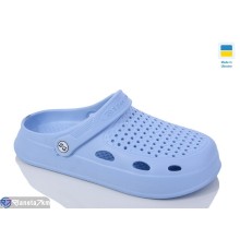 Кроки жіночі на літо (6 пар р.37-42) блакитний  "INPIRE"