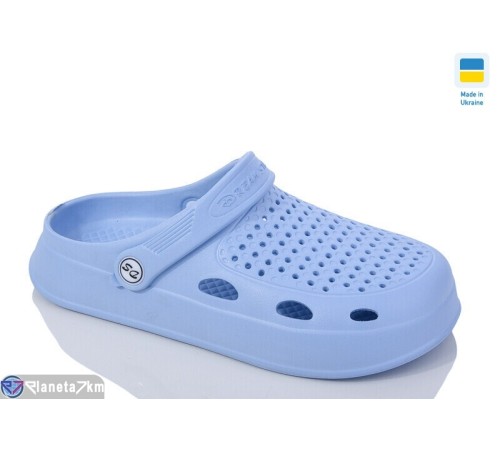 Кроки жіночі на літо (6 пар р.37-42) блакитний  "INPIRE"