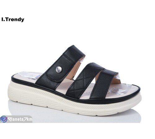 Шлепки жіночі на літо (8 пар р.36-41) чорний "Trendy" Шлепки жіночі на літо (8 пар р.36-41) чорний "Trendy"