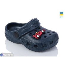 Кроки дитячі на літо (6 пар р.18-23) синій  "LINKA"