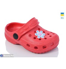 Кроки дитячі на літо (6 пар р.18-23) червоний  "LINKA"