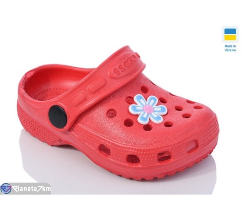 Кроки дитячі на літо (6 пар р.18-23) червоний  "LINKA"