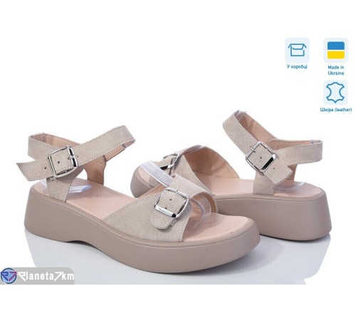 Босоніжки жіночі на літо (6 пар р.36-40) бежевий "Linda" Босоніжки жіночі на літо (6 пар р.36-40) бежевий "Linda"