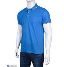 Футболка чоловіча на літо (5 шт. р.сетка S-2XL) синій  "Kalabok"