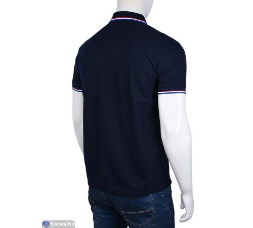 Футболка чоловіча на літо (5 шт. р.сетка S-2XL) синій  "Kalabok"