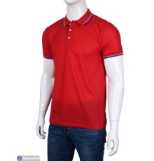 Футболка чоловіча на літо (5 шт. р.сетка S-2XL) червоний  "Kalabok"