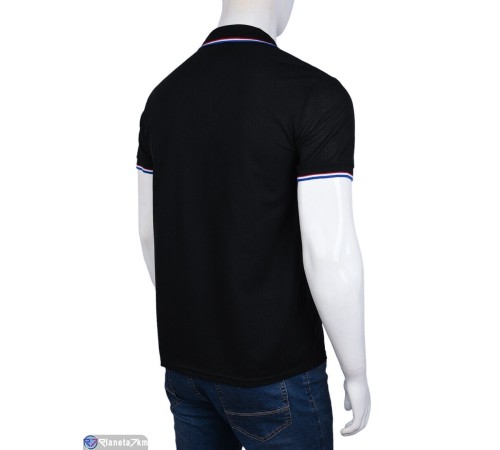 Футболка чоловіча на літо (5 шт. р.сетка S-2XL) чорний  "Kalabok"