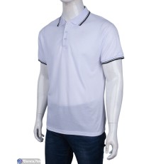 Футболка чоловіча на літо (10 шт. р.сетка S-2XL) білий  "Kalabok"
