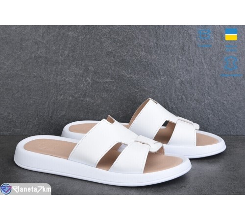 Шлепки жіночі на літо (6 пар р.36-40) білий "Linda" Шлепки жіночі на літо (6 пар р.36-40) білий "Linda"