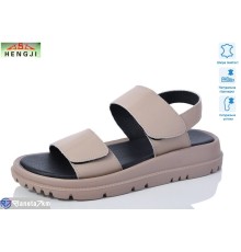 Босоніжки жіночі на літо (8 пар р.36-41) коричневий  "HENGJI-ELENA"