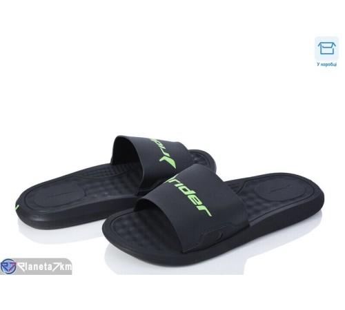 Шлепки чоловічі на літо (12 пар р.41-46) чорний  "FABIO"