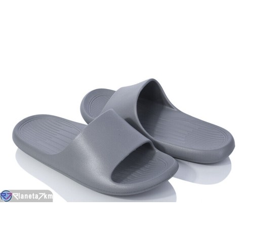 Шлепки жіночі на літо (8 пар р.36-41) сірий  "LULI"