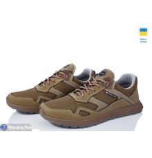 Кросівки чоловічі на весну/осінь (8 пар р.40-45) коричневий  "LEOBAZA"