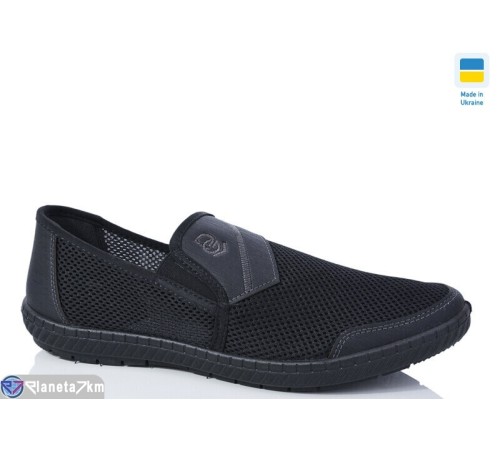 Сліпони чоловічі на літо (6 пар р.41-46) чорний  "REGA"