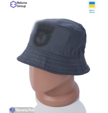 Панама чоловіча на літо (5 шт. р.сетка One size) сірий  "Raluka"
