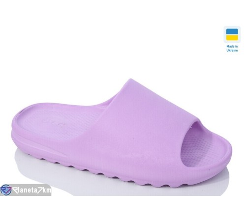 Шлепки жіночі на літо (8 пар р.36-41) фіолетовий  "INPIRE"