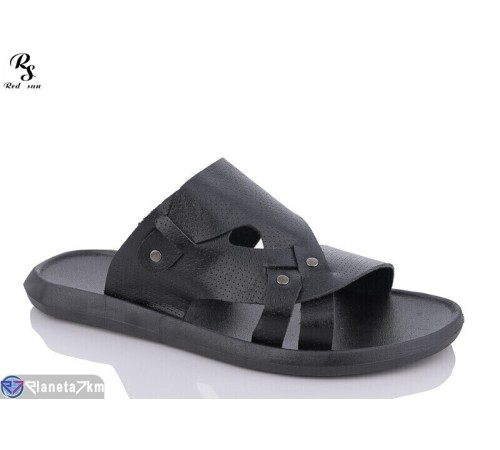 Шлепки чоловічі на літо (12 пар р.40-45) чорний  "Red Sun"