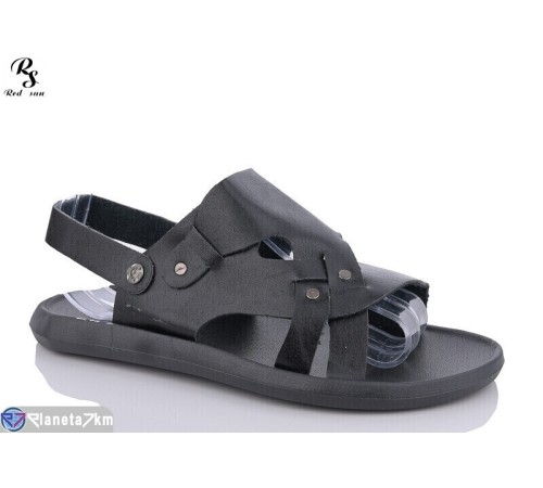 Сандалі чоловічі на літо (10 пар р.40-45) чорний  "Red Sun"