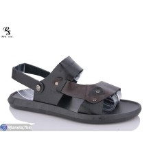 Сандалі чоловічі на літо (10 пар р.40-45) чорний  "Red Sun"