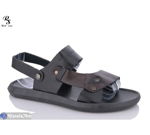 Сандалі чоловічі на літо (10 пар р.40-45) чорний  "Red Sun"