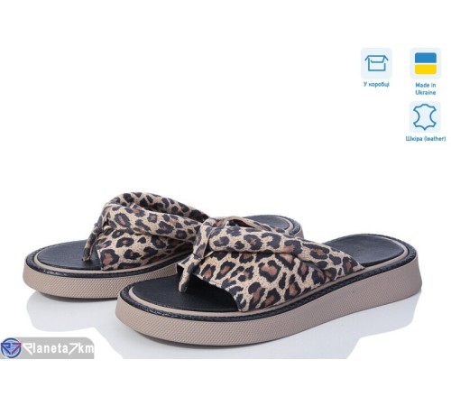 Шлепки жіночі на літо (6 пар р.36-40) бежевий  "GARRA"