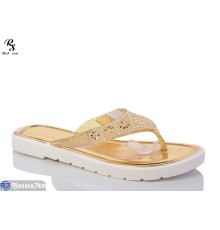 Шлепки жіночі на літо (12 пар р.36-41) золотий  "Red Sun"