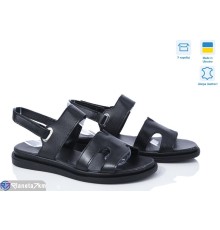 Босоніжки жіночі на літо (6 пар р.36-40) чорний  "GARRA"