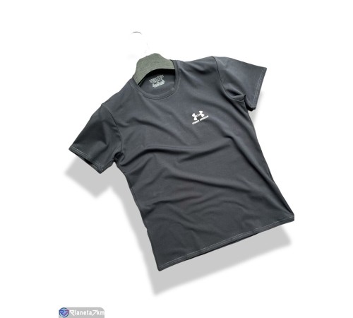 Футболка чоловіча на літо (5 шт. р.сетка M-3XL) графіт "Peton" Футболка чоловіча на літо (5 шт. р.сетка M-3XL) графіт "Peton"
