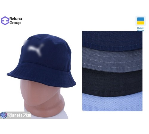 Панама чоловіча на літо (5 шт. р.сетка One size) синій "Raluka" Панама чоловіча на літо (5 шт. р.сетка One size) синій "Raluka"