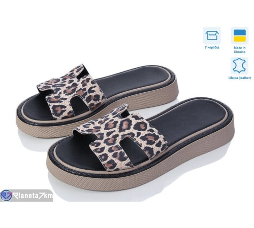 Шлепки жіночі на літо (6 пар р.36-40) бежевий  "GARRA"