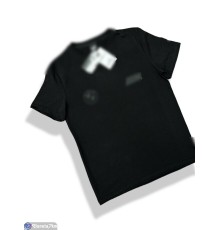 Футболка чоловіча на літо (5 шт. р.сетка S-2XL) чорний  "Pegas"