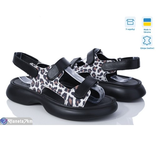 Босоніжки жіночі на літо (6 пар р.36-40) чорний  "Linda"