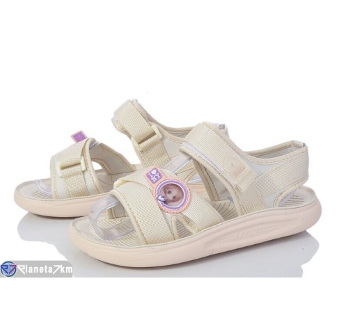 Дитячі босоніжки на літо (8 пар р.32-37) бежевий "Normashoes" Дитячі босоніжки на літо (8 пар р.32-37) бежевий "Normashoes"