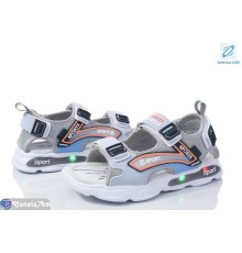 Сандалі дитячі на літо (12 пар р.27-32) сірий  "Normashoes"
