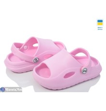 Шлепки дитячі на літо (8 пар р.24-31) рожевий  "Ladmir"
