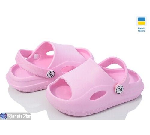Шлепки дитячі на літо (8 пар р.24-31) рожевий  "Ladmir"