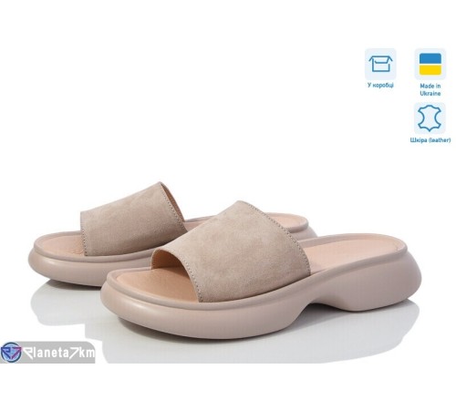Шлепки жіночі на літо (6 пар р.36-40) бежевий "Linda" Шлепки жіночі на літо (6 пар р.36-40) бежевий "Linda"