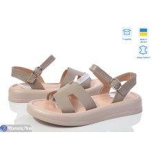 Босоніжки жіночі на літо (6 пар р.36-40) бежевий  "Linda"