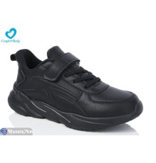 Дитячі кросівки на весну/осінь (6 пар р.30-34) чорний  "Comfort-baby"