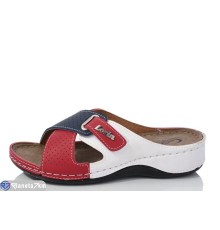 Шлепки жіночі на літо (6 пар р.36-41) мікс  "SALIVAN"