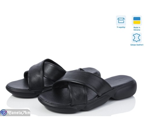 Шлепки жіночі на літо (6 пар р.36-40) чорний "Daman" Шлепки жіночі на літо (6 пар р.36-40) чорний "Daman"