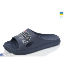 Шлепки дитячі на літо (6 пар р.36-41) синій  "INPIRE"